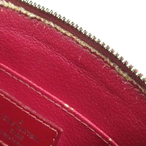 LOUIS VUITTON Pochette Cosmetic M40641 Fuchsia Epi SR4126 Women's Pouch - Picture 6 of 9